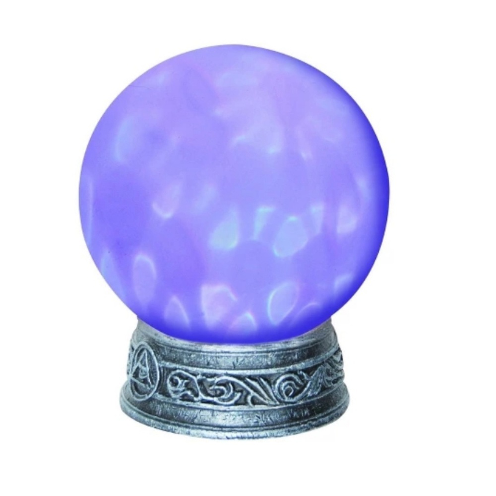 Halloween Decorative Magic Light Up Crystal Ball